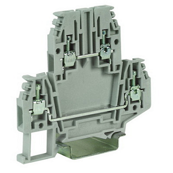 DBC.2/L/GR, двухуровневый зажим с интегрированным эл.компонентами DKC