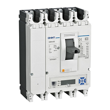 Выключатель автоматический NM8N-400C EM 4П 250А 36кА с электр. расцепителем, LCD CHINT