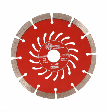 Диск алмазный отрезной 150*22,23 Сегментный серия Grand hot press GUS723 Trio-Diamond