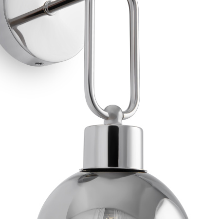 Настенный светильник (бра) 1*E27 60Вт Хром IP20 Difuso FR5178WL-01N Freya