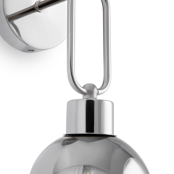 Настенный светильник (бра) 1*E27 60Вт Хром IP20 Difuso FR5178WL-01N Freya