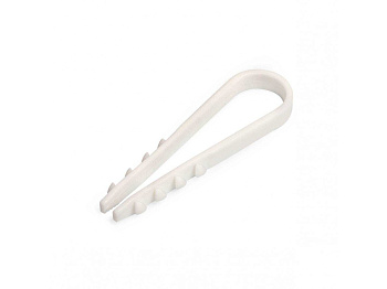 Дюбель-хомут(нейлон) ДХ 5-10 (б) (100шт.) (Fortisflex)