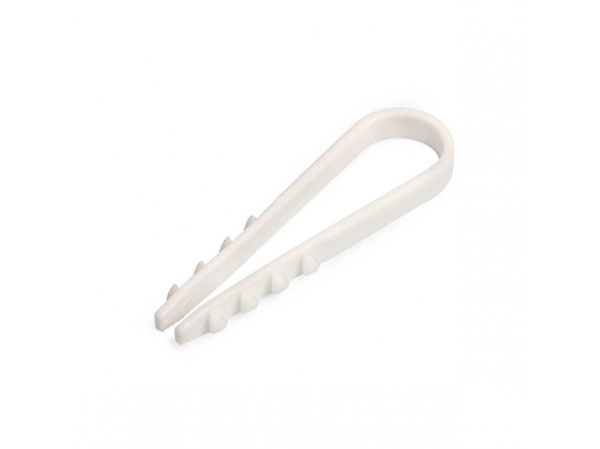 Дюбель-хомут(нейлон) ДХ 5-10 (б) (100шт.) (Fortisflex)