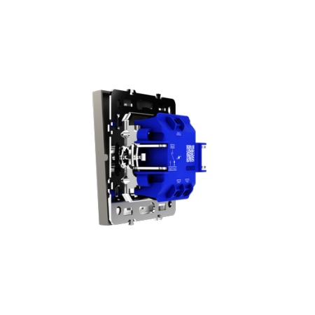 Проходной переключатель встраиваемый Voltum S70 одноклавишный с подсветкой 10А, (кашемир)