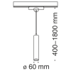 Светильник трековый 1*GU10 50Вт Черный IP20 Track lamps TR008-1-GU10-B Technical