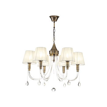 Люстра 6*E14 40Вт Бронза IP20 Betty FR2010PL-06BZ Freya