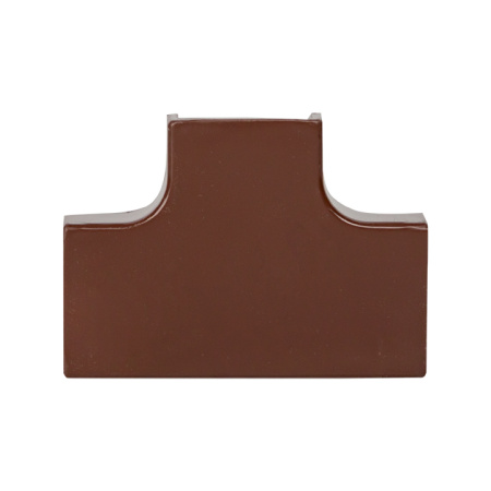 Угол T-образный (15х10) (4 шт) темное дерево EKF-Plast