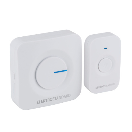 Звонок беспроводной 52M белый IP44 (a045578) Elektrostandard