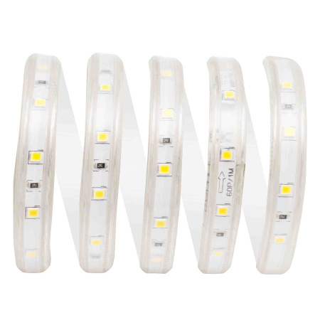 10-04 Комплект светодиодной подсветки - лента 220В, 4,8Вт/м, smd3528/2835, 60д/м, IP65, 300Лм/м, 5м, прозрачный силикон, с аксессуарами(сет... APEYRON