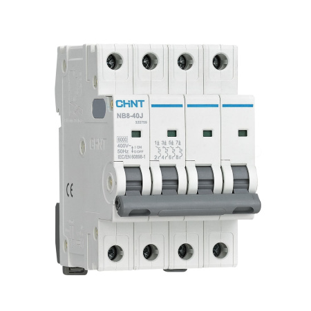 Выключатель автоматический ВА МОД NB8-40J 4П 25А 6кА B CHINT