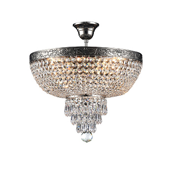 Люстра 5*E27 60Вт Никель Антик IP20 Palace DIA890-CL-05-N Maytoni