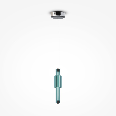 Подвесной светильник 1*LED 8Вт Хром IP20 Verticale MOD308PL-L9BL3K Maytoni