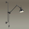 Бра на кронштейне Е14 1*40W ARTA черный ODEON LIGHT