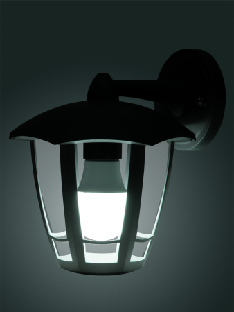 Светильник садово-парковый "СИТИ" НБУ 07-60-004 У1 6-ти гранник настенный вниз серый TDM