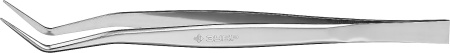 Антимагнитный пинцет 160 мм, изогнутый ЗУБР