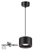 Св-к накл.с перекл.цв.темп.,пров.2м IP20 LED 3000К/4000К/6000К 12W вниз+3W вверх черн GIRO NOVOTECH