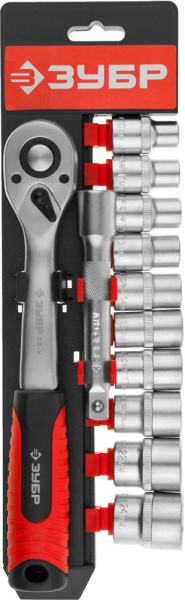 ТР-12Б набор торцовых головок 12 предм. ЗУБР