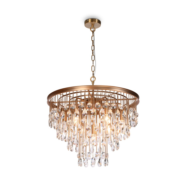 Подвесной светильник 7*E14 40Вт Золото IP20 Linn MOD091PL-07G Maytoni