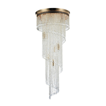 Люстра 12*E14 60Вт Золото Антик IP22 Cascade DIA522-CL-12-G Maytoni