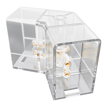 Коннектор для светильников серии NET, тип V, 230В/50Гц, 70х40х26мм, IP20, полипропилен APEYRON