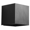 Светильник уличный/садовый/фасадный 2xGX53, квадрат черный IP20 General 
