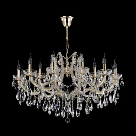 Люстра 18*E14 40Вт Золото IP20 Erna DIA880-PL-18-G Maytoni