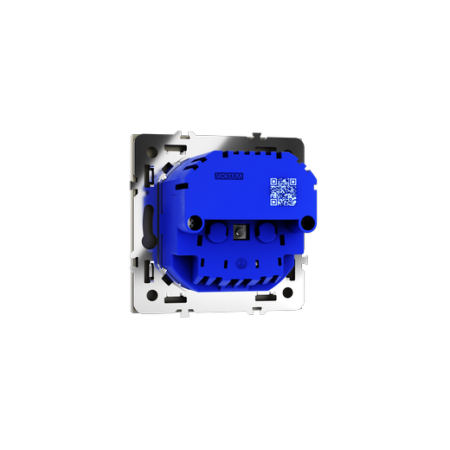 Розетка встраиваемая Voltum S70 с заземлением и защитными шторками, 16А, с USB, A+C, (шелк)