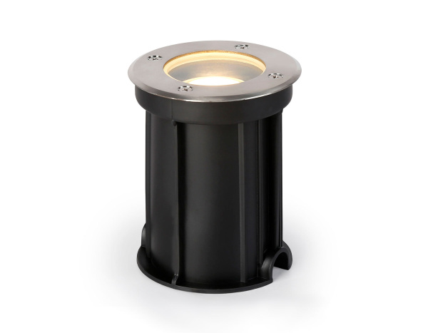 Светильник уличный в грунт ST6511 BK черный IP67 GU10 max 35W D108*135 Ambrella Light