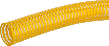 Шланг напорно-всасывающий со спиралью ПВХ, 10 атм, 19мм х 15м ЗУБР
