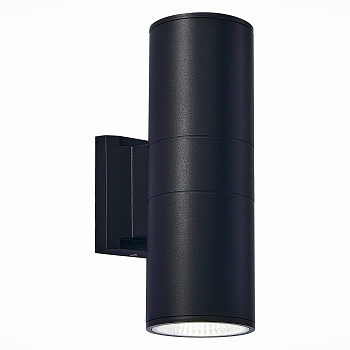 Светильник уличный настенный Черный/Черный LED 2*8Вт 4000К SL074.401.02 ST LUCE