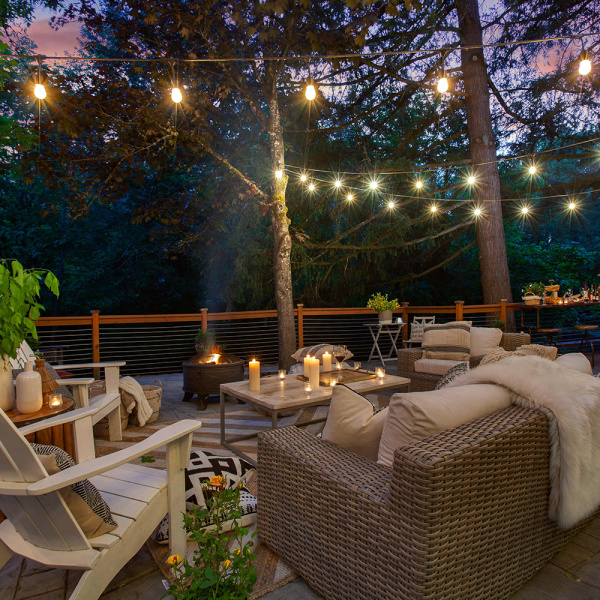 Гирлянда Feron CL50-13-1 Евро белт-лайт на подвесах 230V черный IP65 13м