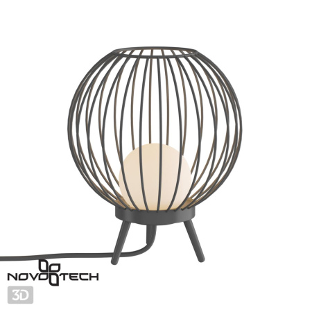 Ландшафтный наст.св-к IP65 LED 4000K 7W 220-240V CARRELLO темно-серый NOVOTECH