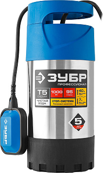 Дренажный насос с большим напором, 1000 Вт, Профессионал ЗУБР