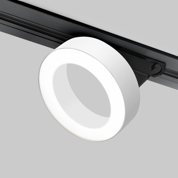 Трековый светодиодный светильник для однофазного шинопровода 12Вт 4200К белый IP20 Spila (a056373) Elektrostandard