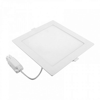 СНЯТ Светильник светодиодный ДВО 18Вт 4000К 1630 Лм 224*224*25 квадрат IP20 General