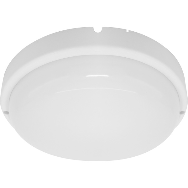 Св-к св/д пылевлагозащ.с акуст.датчиком, Feron AL3018 в пласт.корпусе 12W 6500K 220V IP65 белый