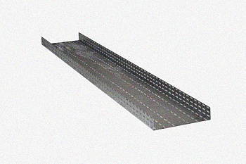 Лоток глухой ЛМГ 600х200х3000 УХЛ1, оцинкованный лист, S1,5