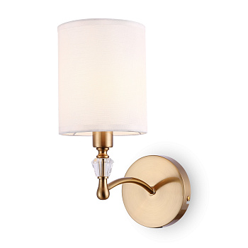 Настенный светильник (бра) 1*E14 40Вт Латунь IP20 Riverside FR1007WL-01BS Freya