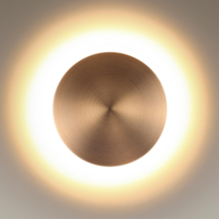 Настенный св-к LED 12W 840Лм 3000К ECLISSI античная бронза/металл ODEON LIGHT