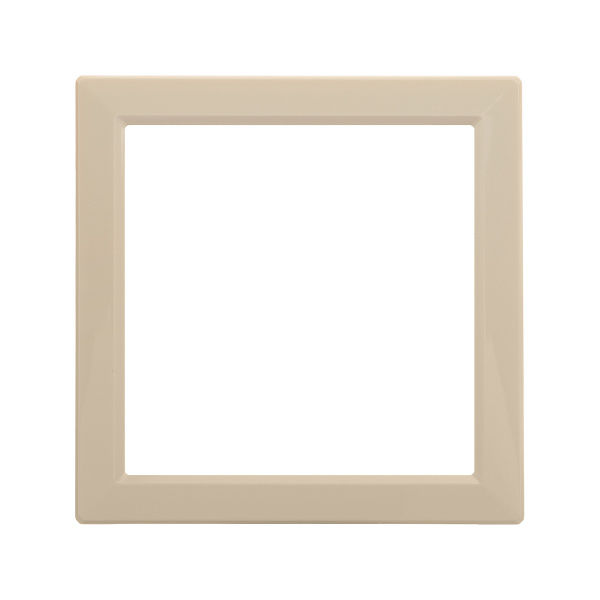 Декоративная вставка для металлических рамок "Avanti", бежевая, 1 пост (2 мод.) DKC