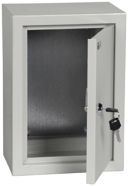 Щит металлический ЩМП-3.2.1-0 (300х210х150мм) УХЛ3 IP31 IEK Щит металлический ЩМП-3.2.1-0 (300х210х150мм) УХЛ3 IP31 IEK