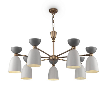 Подвесной светильник 7*E14 40Вт Белый IP20 Cloches MOD113PL-07W Maytoni