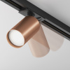 Трековый светильник 1*GU10 10Вт Черный и Медь матовая IP20 Single phase track system Unity TR020-1-U-GU10-BC Technical Maytoni