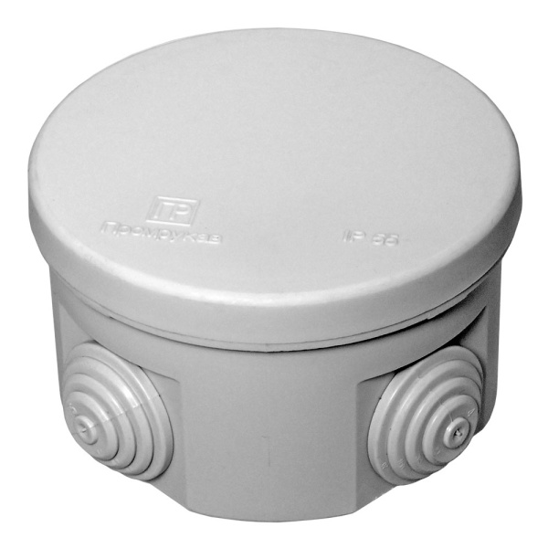 Коробка распределительная 40-0125 для о/п безгалогенная (HF) атмосферостойкая 80х50 (102шт/кор) Промрукав