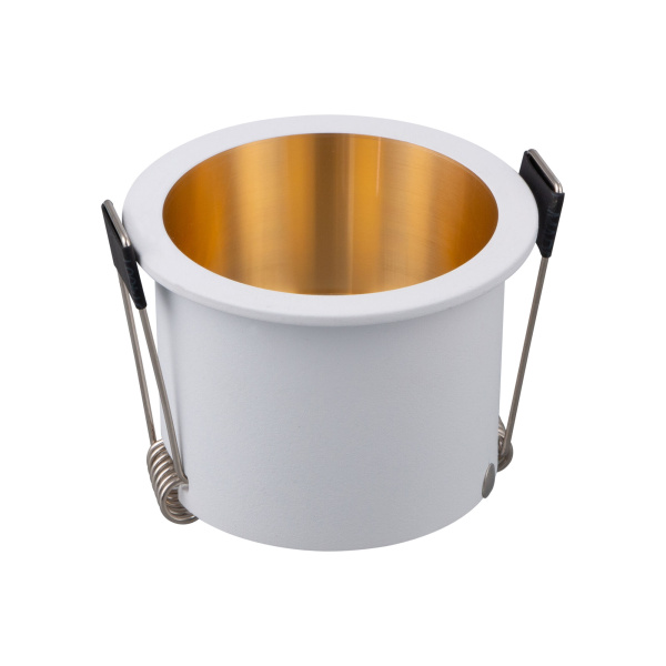 Встраиваемый светильник 1*GU10 50Вт Белый с Золотом IP20 Reif DL049-01WG Technical