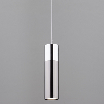 Подвесной светильник хром IP20 (50135/1 LED хром / черный жемчуг) Eurosvet