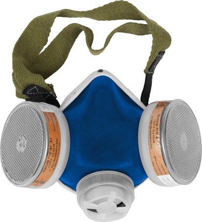 РПГ-67 А1 респиратор противогазовый с фильтрами А1 ЗУБР