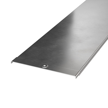 Крышка с заземлением на лоток осн.300 мм, толщ. 1,5 мм, L 3000, алюминий DKC