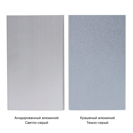 Алюминиевая колонна 0,71 м, цвет темно-серебристый металлик DKC