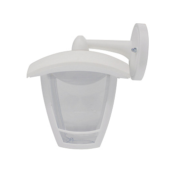 11-179 Св-к садово-парковый, светод-й, наст-й вниз, «Дели 2», 8Вт, 4-х гран., 720Лм, 6500К, бел APEYRON